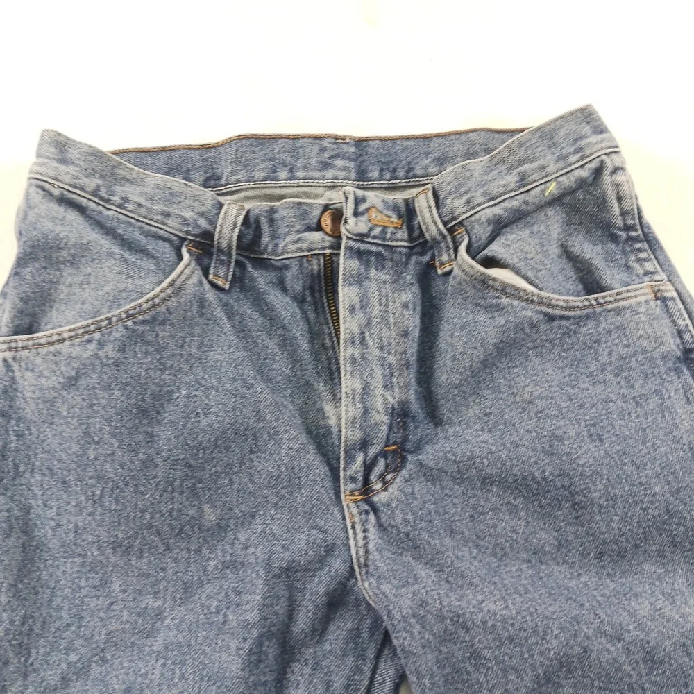 Rustler Regular Fit Straight Leg Blue Denim Jeans Mens 29x30 87619SW Medium Wash